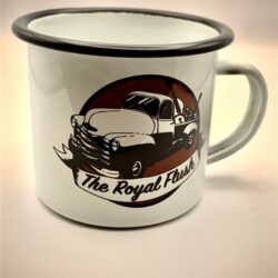 The Royal Flush - Emaile Tasse Mug